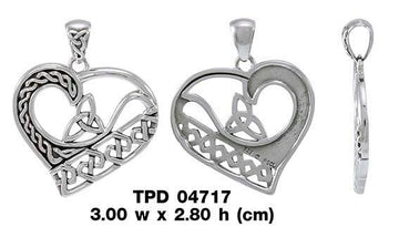 Celtic Heart Pendant TPD4717 - Jewelry